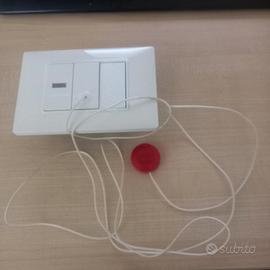 Placca Vimar Plana con Pulsante chiamata tirante