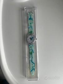 Orologio bambina farfalle celeste Nuovo