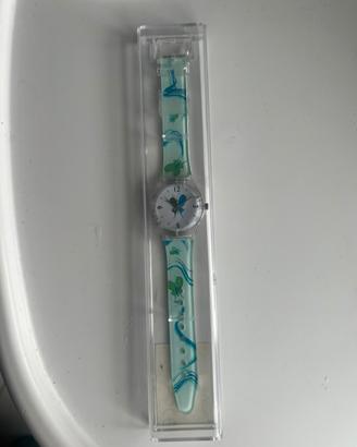 Orologio bambina farfalle celeste Nuovo