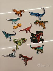 Toppe termo adesive a tema dinosauri 