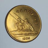 Gettone 1984 Los Angeles Olympic Canoeing