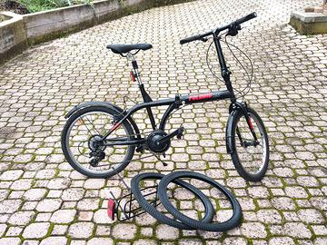 bici pieghevole 20" 7v
