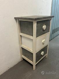 Mobiletto a 3 cassetti