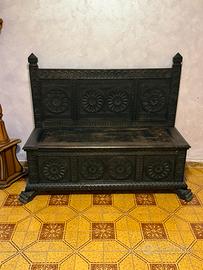 Cassapanca riproduzione del 900