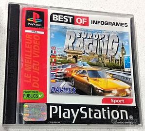 PS1 Europe racing Testato funzionante
