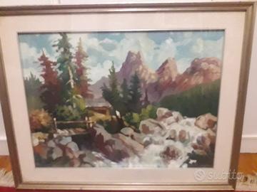 due quadri ad olio