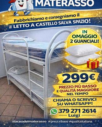 Fabbrica di letti a castello e materassi