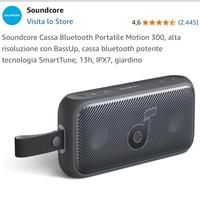 Cassa bluetooth portatile