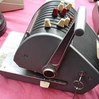 timbratore per assegni vintage