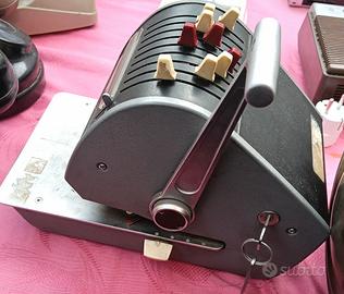 timbratore per assegni vintage