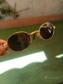 Occhiali sting placcato oro