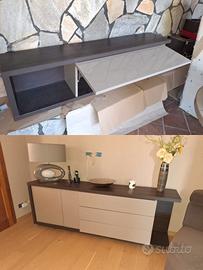 Set Mobile e Anta , wenge/tortora