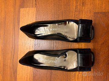 Ballerine Blu scuro aperte