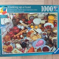 PUZZLE Ravensburger 1000 Pezzi "Colazione"
