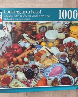 PUZZLE Ravensburger 1000 Pezzi "Colazione"