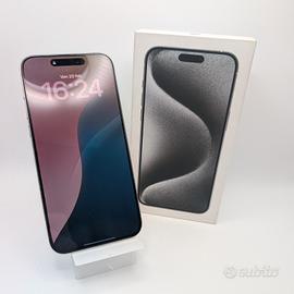 iPhone 15 Pro Max 1TB - White Titanium (E-Sim)