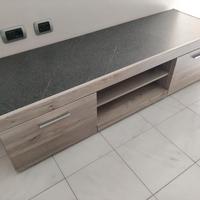 Soggiorno moderno serie Laos colore olmo