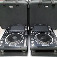 USATO COPPIA PIONEER CDJ 3000 CON BAG UDG