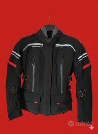 Clover Laminator W P Nero giacca moto donna lady M