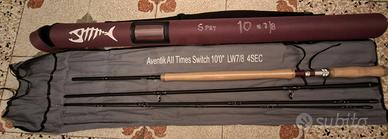 Canna mosca switch due mani 