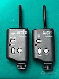 PocketWizard Plus II trasmettitori