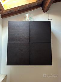 Soggiorno conpleto con porta TV e libreria