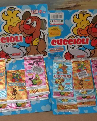 Cuccioli tattoo expo ex edicola nuovo completo da