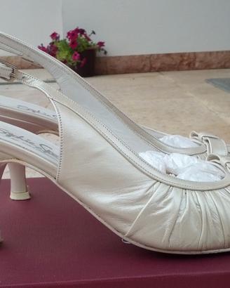 Scarpe da sposa Sophie Sposa color perla misura 39