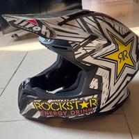Casco Motocross Airoh Twist Rockstar (Taglia XS)