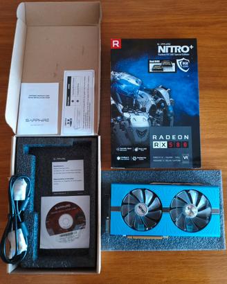 Scheda Video Sapphire RX580 Special ed. 8gb Nitro+