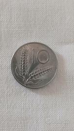 moneta da lire 10 del 1951