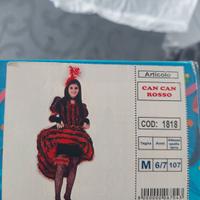 vesitio carnevale ballerina can can