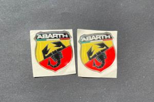 Loghi stemmi abarth 3d adesivi
