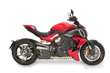 Ducati diavel v4 scarico termignoni 4 uscite