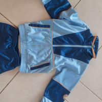 Tuta Blu Bambino Tg.128cm