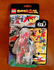 4 LEGO: 40472 MONKIE +30645  + 30680 +853777  MSB