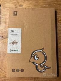 Puzzle in legno 3D - Dimetrodon