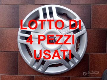 SET DI 4 PEZZI Borchia Copricerchio Fiat Panda 14”