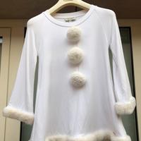 Maglia bianca Twinset bambina taglia 8a/128cm