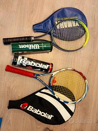 Racchetta tennis adulto + palline