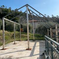 Struttura / Pali in acciaio per Tettoia, Gazebo