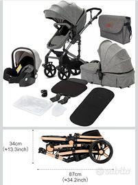 Passeggino trio nuovo