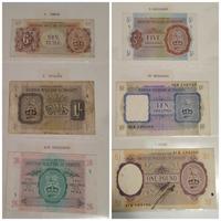 Banconote Italia serie occupazione Inglese 1943