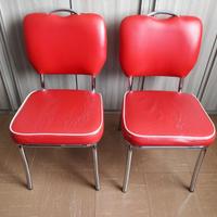 2 Sedie diner americano