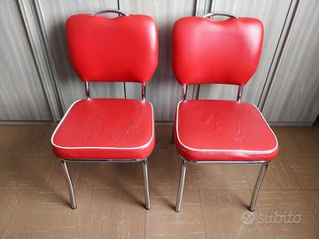 2 Sedie diner americano