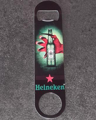 ApriBottiglie Cavatappi in Metallo Birra Heineken
