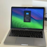 Apple MacBook Pro 13, 2018, quattro porte Thunderb