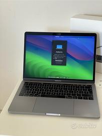 Apple MacBook Pro 13, 2018, quattro porte Thunderb