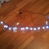 addobbi natalizi scritta luminosa buon natale