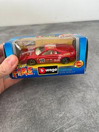 Burago Ferrari Gto Rally street fire 4107